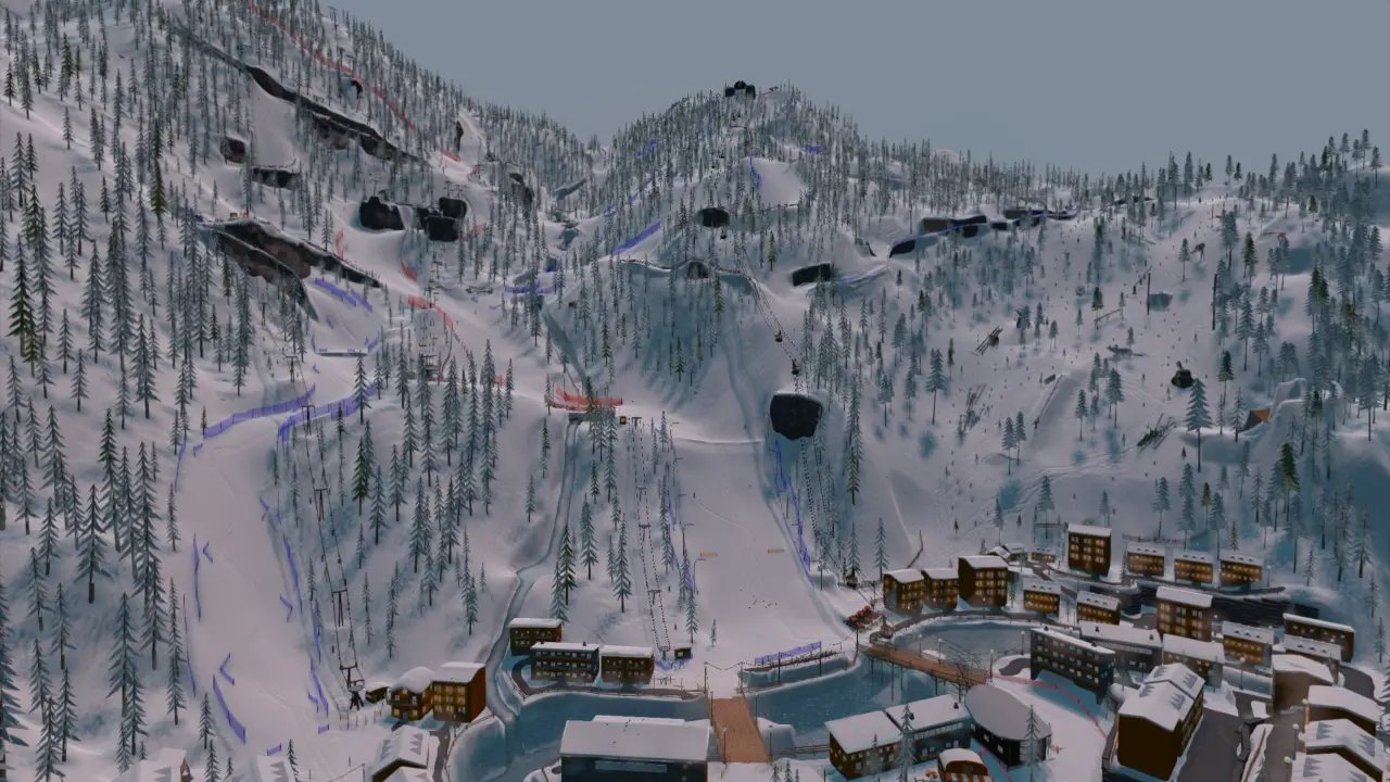 高山滑雪模拟器内置菜单版