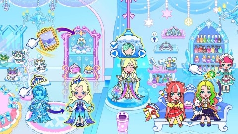 冰雪公主世界自由魔法屋游戏下载
