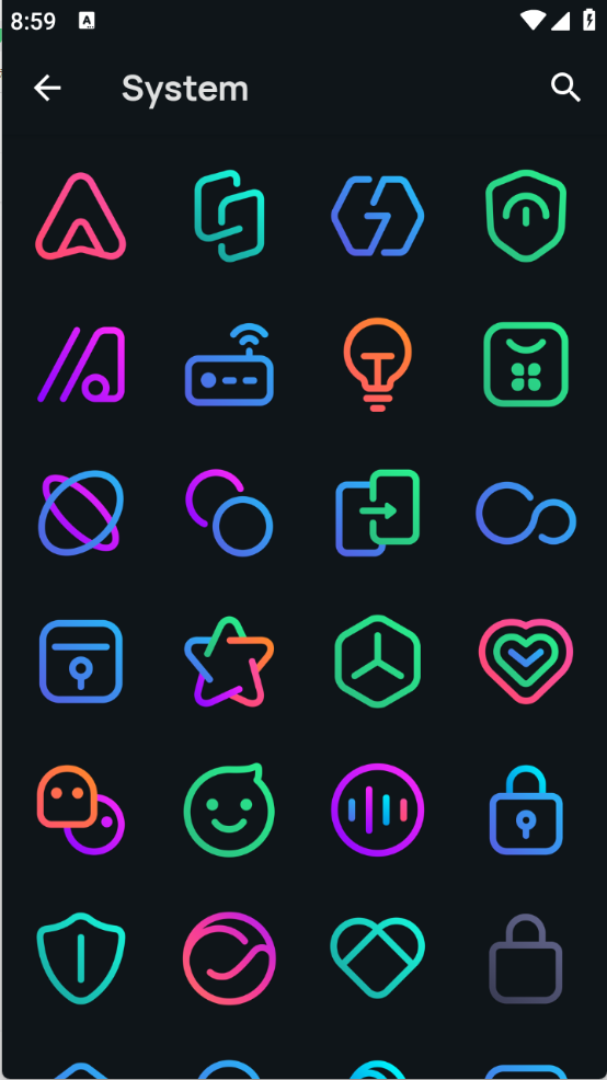 Linebit图标包app