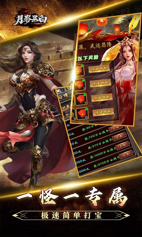 月影黑白(龙胆攻速天命分身)