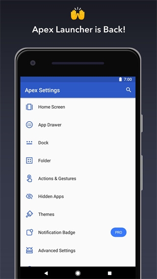 Apex Launcher桌面启动器